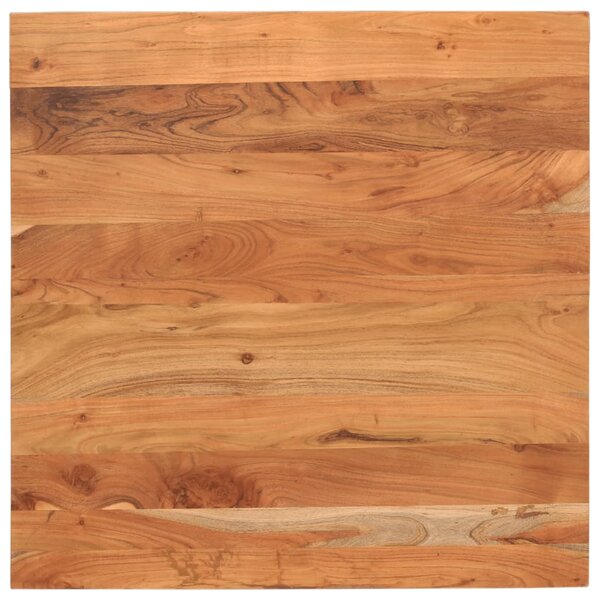 vidaXL Dessus de table 70x70x3 8 cm carré bois massif d'acacia
