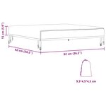vidaXL Housse pour mobilier d'extérieur 92 x 92 x 15 cm