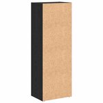 vidaXL Bibliothèque Chêne noir 40 x 30 x 114 cm Bois d'ingénierie