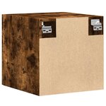 vidaXL Armoire murale chêne fumé 40x42 5x40 cm bois d'ingénierie