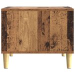 vidaXL Table basse Bois ancien 50 x 49 x 40 cm Bois d'ingénierie