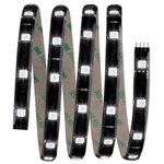 Kit ruban YourLED 3m RGB 28 8W 230/12V noir plastique étanche