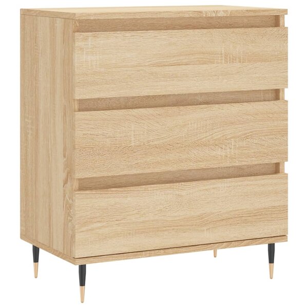 vidaXL Buffet Chêne sonoma 60x35x70 cm Bois d'ingénierie