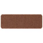 vidaXL Marches d'escalier 15 Pièces Jaune 60 x 25 cm Polypropylène