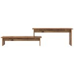 vidaXL Meuble TV Bois ancien 180 x 30 x 43 cm Bois d'ingénierie