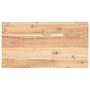vidaXL Étagère flottante 60x20x2 cm bois d'acacia massif non traité