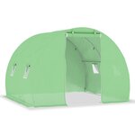 vidaXL Serre 6 m² 3x2x2 m