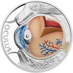 Monnaie EYE Human Body 1 Oz Argent 1$ Niue 2025 (PRÉCOMMANDE)
