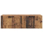 vidaXL Meuble TV mural Bois ancien 98 x 41 x 30 cm Bois d'ingénierie