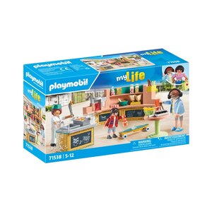 PLAYMOBIL 71538 - My Life Stand de restauration rapide