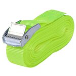 vidaXL Sangle 10 Pièces 0 25 tonne 5 m x 25 mm Vert fluorescent