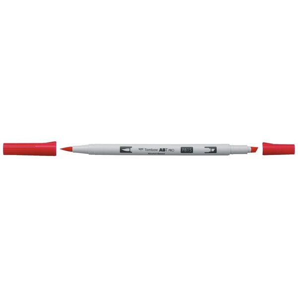 Marqueur Base Alcool Double Pointe ABT PRO 815 cerise x 6 TOMBOW