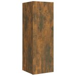 vidaXL Ensemble de meubles TV 8 Pièces Chêne fumé Bois d'ingénierie