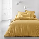 Taie de traversin - 45 x 185 cm uni - Ocre