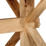 vidaXL Table basse 110x52x40 cm bois de manguier massif