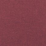 vidaXL Chaise à bascule Bordeaux 62 x 80 x 85 cm tissu