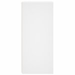 vidaXL Buffet blanc 30x41x93 cm bois d'ingénierie