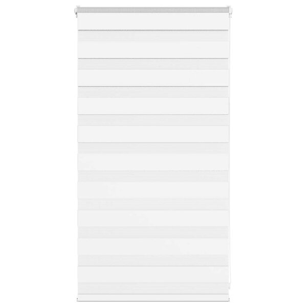 vidaXL Store zèbre blanc 90x100 cm largeur du tissu 85 9 cm polyester