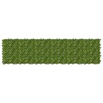 vidaXL Écran de balcon avec feuilles Vert et jaune 300 x 75 cm