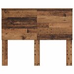 vidaXL Tête de lit Bois Ancien 120 cm Bois d'ingénierie