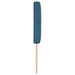 Tête de lit vidaXL avec boutons en cristal capitonnée bleu foncé 200 cm en velours