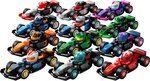 LEGO Minifigures - Collection de Voitures F1 - 71049 pour Enfants