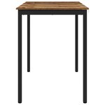 vidaXL Table de salle à manger / Table de repas Bois d'ingénierie