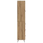 vidaXL Ensemble de Meubles 2 Pièces Chêne artisanal 34 5 x 34 5 x 90 cm