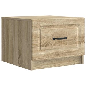 vidaXL Table basse Chêne Sonoma 49 x 50 x 37 cm Bois d'ingénierie