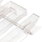 vidaXL Générateur de fumée froide 4 côtés 22 5 cm acier inoxydable
