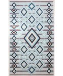 Tapis d'intérieur Berbère 200 x 290 cm - Bleu