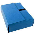Chem Grde Capacité CL 3 rbts Velcro Bleu EXACOMPTA