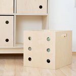 Boîte de rangement DICE verni 6