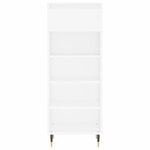 vidaXL Armoire à chaussures Blanc 40x36x105 cm Bois d'ingénierie