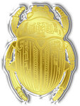 Monnaie SCARAB Shaped 1/500 Oz Medaille Or 2026 (PRÉCOMMANDE)