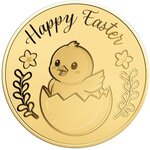 Pièce de monnaie en Or 1000 Francs g 0.031 (1/1000 oz) Millésime  EASTER CHICK 1/1000