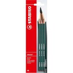 Pack de 3 Crayons papier Graphite Othello Héxagonal HB STABILO