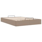 vidaXL Cadre de lit ottoman sans matelas cappuccino 140x200 cm