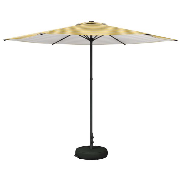 vidaXL Parasol de jardin avec base 300 x 300 cm Polyester