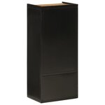 vidaXL Armoire de salle de bain 40x27x90 cm fer et bois de manguier