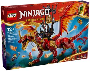 LEGO NINJAGO - Dragon Source du Mouvement - Set de Construction 71822 pour Aventures Épiques