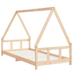 vidaXL Cadre de lit pour enfants 90x200 cm bois de pin massif