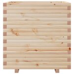 vidaXL Jardinière 70x70x72 cm bois de pin massif