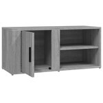 vidaXL Meubles TV 2 Pièces Sonoma gris 80x31 5x36 cm Bois d'ingénierie
