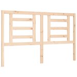 vidaXL Cadre de lit sans matelas bois de pin massif