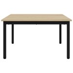 vidaXL Table basse Sonoma 80 x 80 x 45 cm Bois d'ingénierie