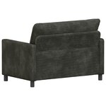 vidaXL Canapé Anthracite 126 x 81 x 87 5 cm Polyester