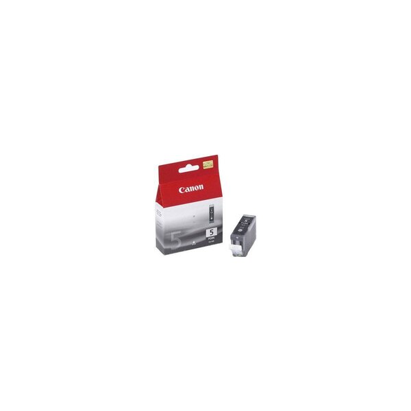 Canon pack de 1 cartouche d'encre  - pgi-5bk - noir - capacité standard blister avec alarme