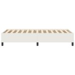 vidaXL Cadre de lit plateforme Crème 100 x 200 cm