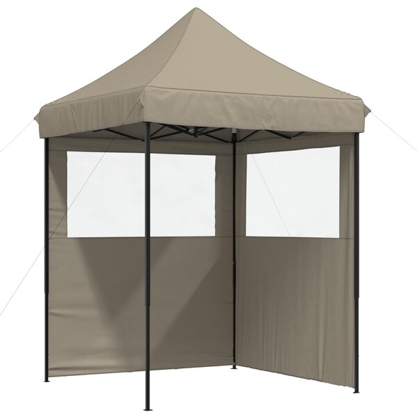 vidaXL Tente de fête Taupe 200 x 200 x 306 cm Tissu Oxford